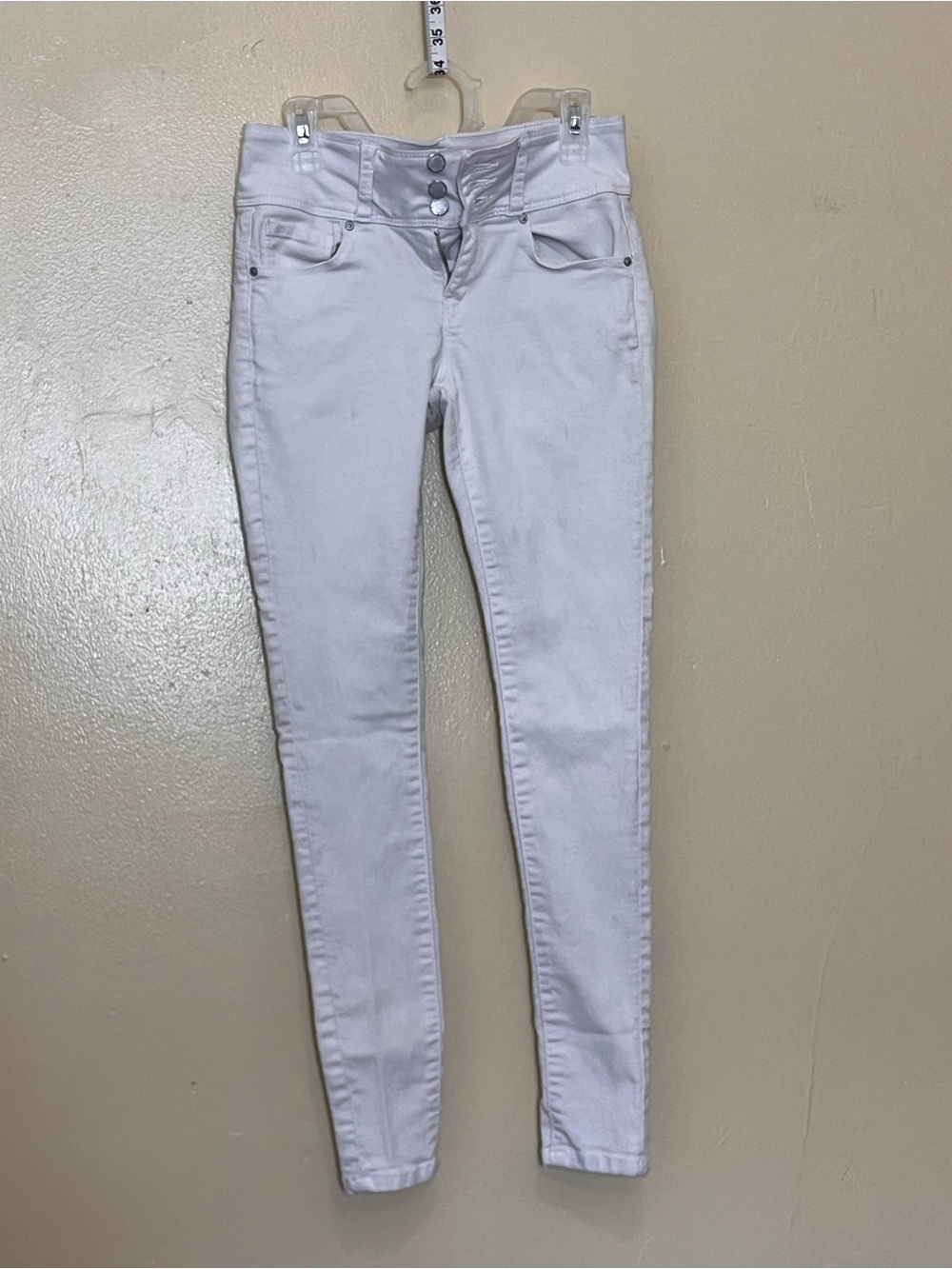 Wax Jean Women's Skinny Jeans in White